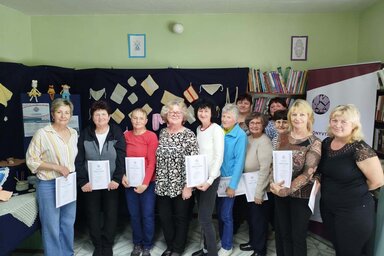 Egy-egy foglalkozást kiállítással zárnak le -  A Felsőhegyi Könyvtár Kör Facebook-oldala