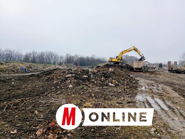 Hétfőn még folytak a munkálatok (Fotó: Bajić Jenei Klementina felvétele)