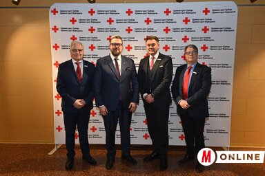 A Vöröskereszt szerbiai tevékenységének 150. évfordulójára emlékeztek Újvidéken is (Fotó: Ótos András felvétele)