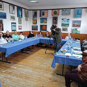A vajdasági közművelődési szervezetek számára tartott mentorprogram megnyitó találkozójának a résztvevői (Fotó: Kazinczy Paszterkó Diana)
