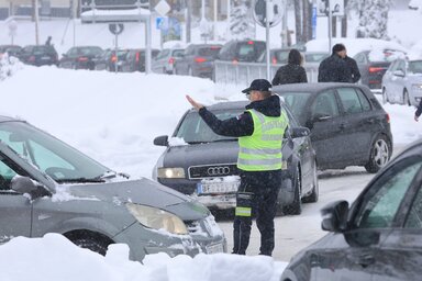 Zlatibor környékén komoly dugók alakultak ki az ünnepeket ott töltők hazatértekor (Fotó: Beta)