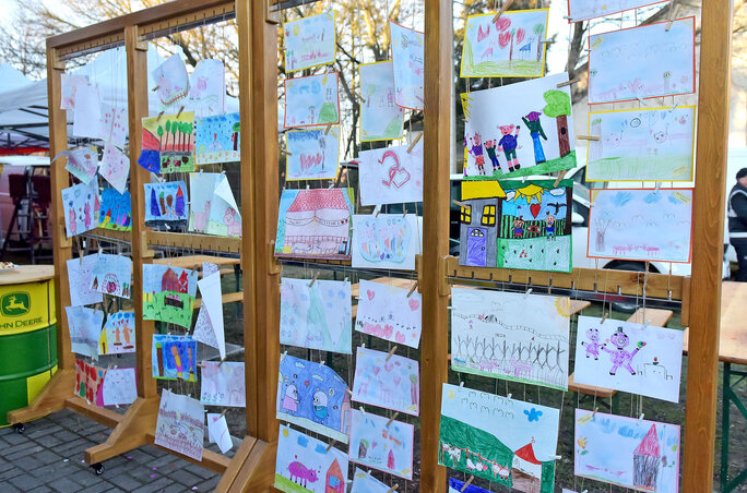 A gyermekek rajzpályázaton vehettek részt