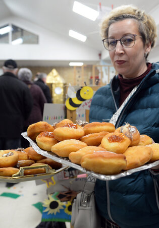 A farsang elmaradhatatlan kelléke a frissen készült fánk