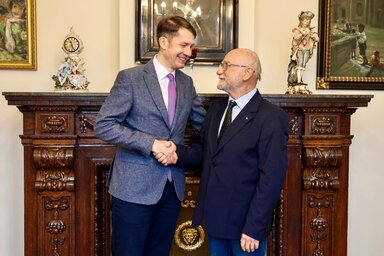 Dr. Pásztor Bálint és Radetzky Jenő (Facebook/Dr. Pásztor Bálint)