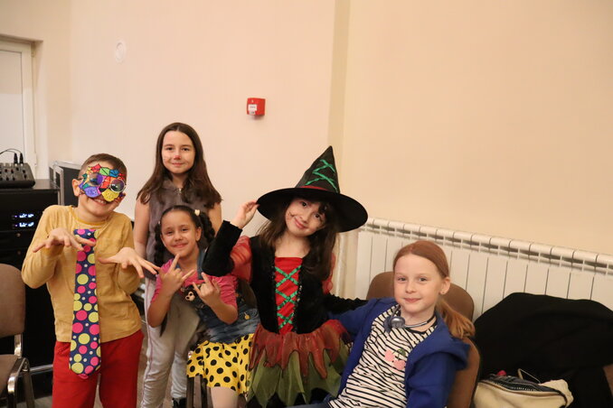 A gyerekek ötletes öltözékei tették hangulatossá az estét