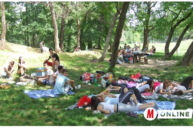 A kamenicai park az újvidékiek egyik legkedveltebb kirándulóhelye (Ótos András felvétele)