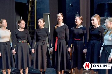 A vizsgakoncerten számos népdalénekes is bemutatkozott (Gergely Árpád felvétele)