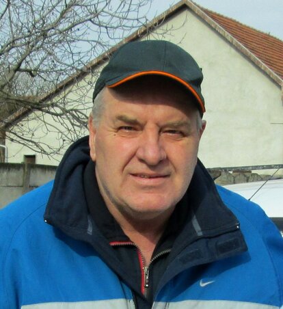 Branko Dudić mezőgazdasági mérnök / Fotó: Tóth Péter