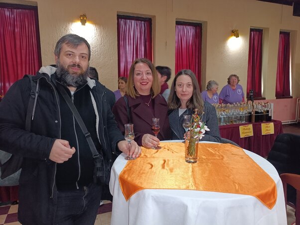 Ludányi Krisztián, Szobonya Noémi és László Linda Szabadkáról érkeztek a fesztiválra