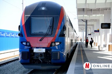 Az államfő hozzátette, hogy március végéig a személyforgalom is elindul a vasútvonalon (Fotó: Dávid Csilla felvétele)