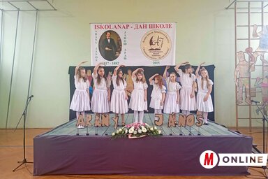 Arany János születésének évfordulóját és egyben az iskola napját ünnepelték Oromon (Fotó: Bajić Jenei Klementina felvétele)