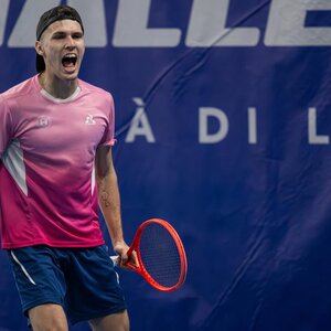 Piros Zsombor nyolcadik challengertrófeáját nyerte (facebook.com/teniszfigyelo)