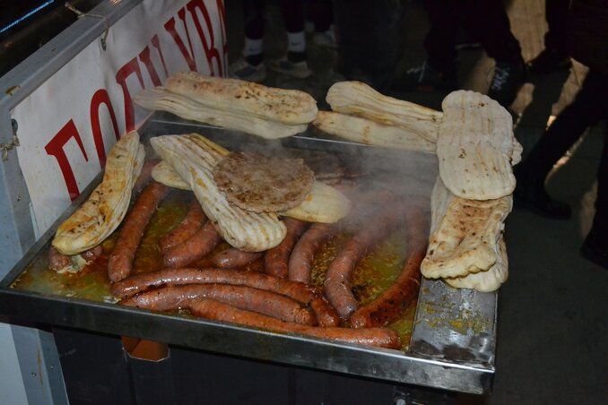 A frissen sütött húsok gyorsan fogytak