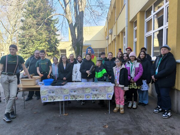 A temerini és szabadkai cserkészek egy része