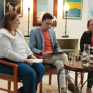 Berényi Emőke, Celler Kiss Tamás és Sági Varga Kinga/Fotó: Lukács Melinda