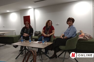 Családi életükbe is betekintést engedett a három vendég, Tóth D. Lívia, Szabó Tóth Gabriella és Tóth Dianna (Fotó: Garbac Sarolta felvétele)