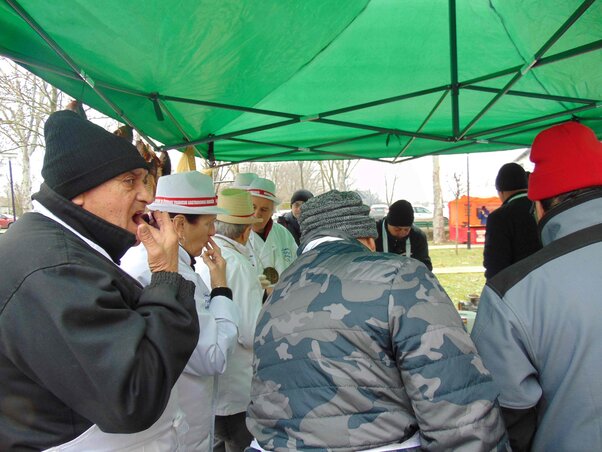 A zsűri elbeszélgetett a versenyzőkkel