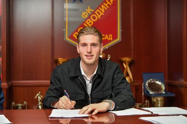 Fotó: Ótos András/Szűcs Kornél február elején érkezett Újvidékre