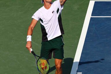 facebook.com/BNPPARIBASOPEN/Fucsovics Márton a szoros első szett után 6:1-re verte meg Musettit