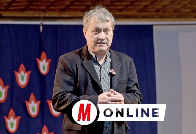 Perapuer Attila, a Móra István Művelődési Egyesület elnöke (Fotó: Gergely Árpád)