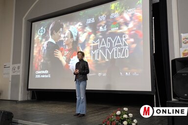 Góli Csilla, Szabadka Város alpolgármestere köszöntötte az egybegyűlteket (Fotó: Dér Dianna)