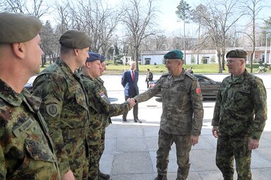 A vezérkari főnök hangsúlyozta, Szerbia a béke és a regionális stabilitás mellett kötelezte el magát (Fotó: Beta)