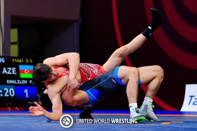 Zsitovoz Petro mindössze 18 évesen birkózhatott éremért az U23-as Eb-n (Fotó: UWW)