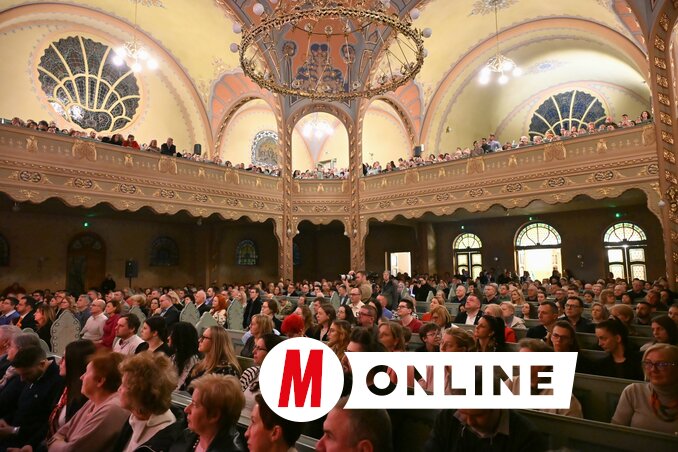 A koncerten több mint 1300-an vettek részt / Molnár Edvárd felvétele