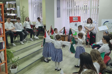 Kancsár Izabella/A kis néptáncosok produkciója kifejezetten erre az alkalomra készült