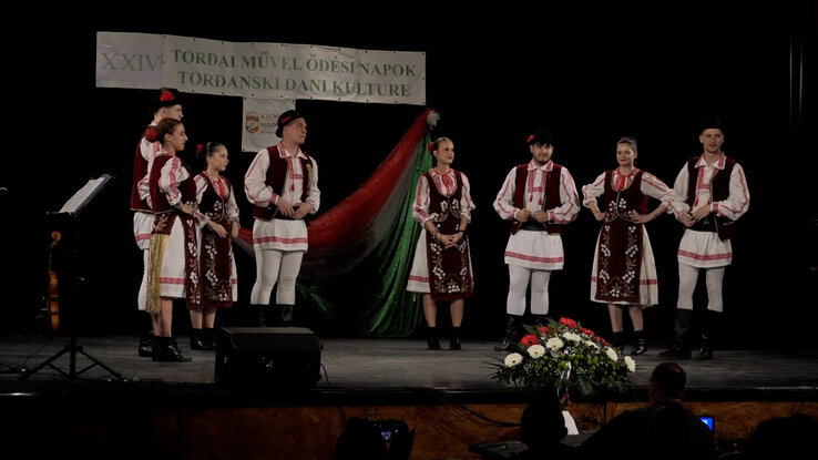 Az aranyostordai román néptáncosok is megtapasztalhatták a bánáti vendégszeretetet