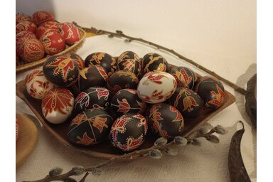 Kevesen tudják, hogy Vajdaságnak is van saját tojásíró mintája / Fotó: Garbac Sarolta