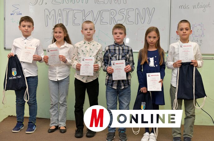 A legfiatalabb díjazottakkal kezdték az eredményhirdetést (Fotó: Gergely József felvétele)