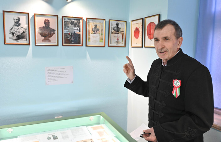 Papp László az ünnepségen / Fotó: Ótos András