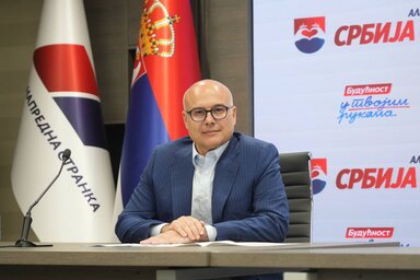 Az SZHP elnöke szerint a Fidesz-KDNP győzelme a szerb–magyar kapcsolatok záloga (Fotó: Beta)