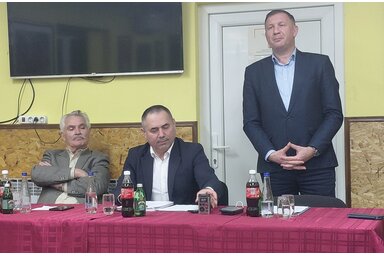 Nagy Miklós, Tóbiás József és Tóth Zoltán (Fotó: Fúró Dénes)