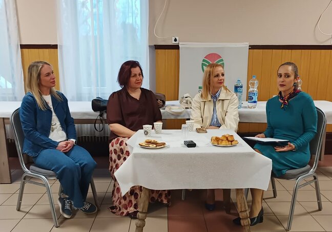 Rekecki Blanka, Vicsek Annamária, Bednárik Prokec Zita és Rácz-Ejzler Evila / Fotó: Kazinczy Paszterkó Diana