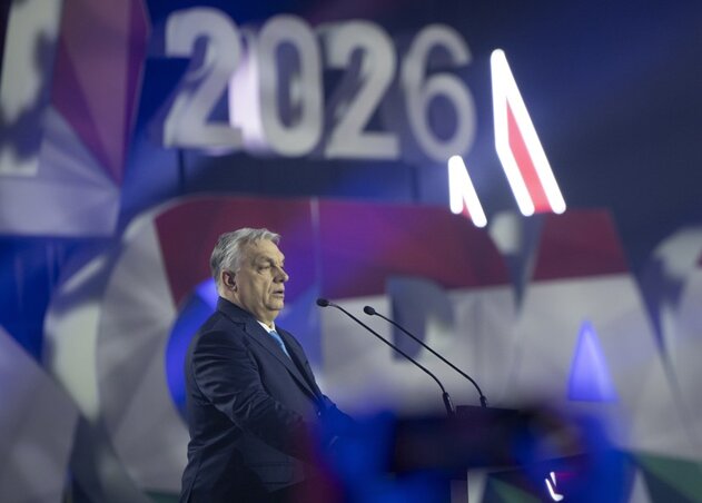 Orbán Viktor szerint hazai, ám nehezített terepen kell harcolniuk (MTI/Miniszterelnöki Kommunikációs Főosztály/Fischer Zoltán)