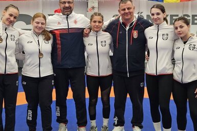 A III. KIMBA-kupán szereplő szerb női válogatott