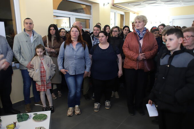 Sok érdeklődőt vonzott a kerámiakiállítás