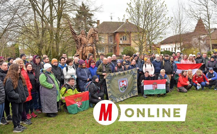 A túra résztvevői (Fotó: Gergely Árpád felvétele)