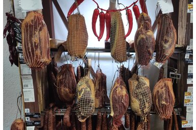 A kötözött sonka a legnépszerűbb a vásárlók körében / Fotó: Horváth Attila