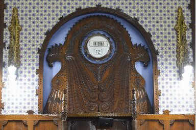 A szabadkai Városháza asztalosremekei szemet gyönyörködtetőek / Fotó: Molnár Edvárd