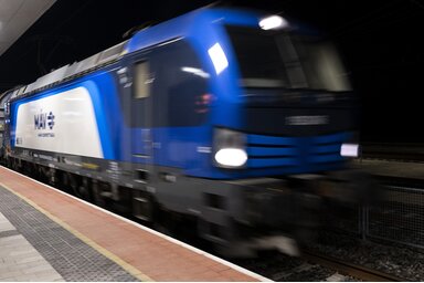 MTI/A teherforgalom több mint egy hónapja zajlik a vasúton