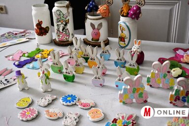 Minden egyes apróság a húsvét jegyében készült (Fotó: Paraczky László)