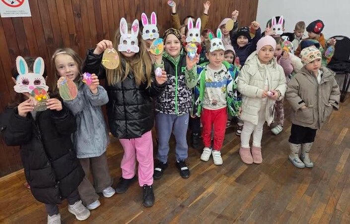 Az óvodások is részt vesznek a húsvétváró programban (Fotó: Facebook/IC/TK)
