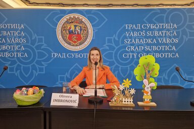 Fotó: Bartus Bella / Olivera Imbronović, a szabadkai Jogi Egyesület elnöke