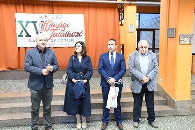 Kovács József, Simonyi Gabriella, Ótott Rórbert és Valka Károly (Fotó: Paraczky László)