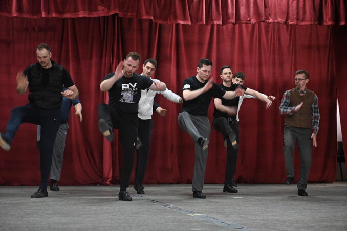 Fotó: Ótos András / Néptáncosok is színpadra lépnek a mohácsi csata 500. évfordulójára készülő produkcióban