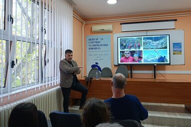 Nebojša Bošnjak hegymászó a himalájai tapasztalatairól mesélt (Fotó: Vidács Hajnalka)