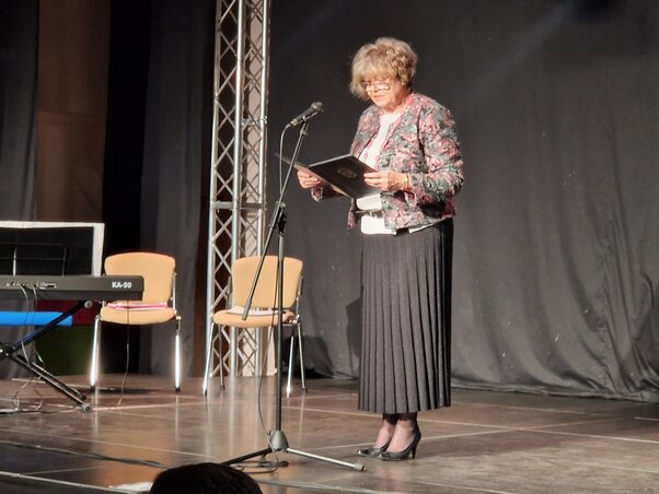 Kabók Erika, a Magyar Nemzeti Tanács Végrehajtó Bizottságának tájékoztatással megbízott tagja (Bartus Bella felvétele)